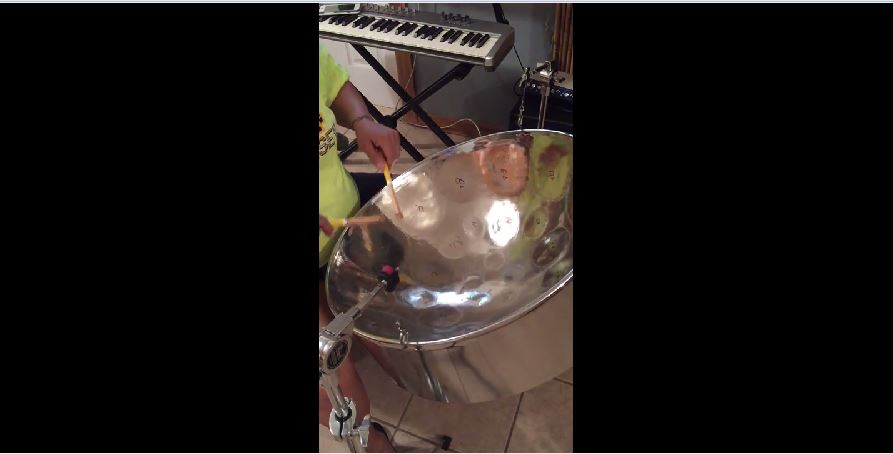 Fly me to the Moon Played in Steel Pan